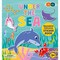 Buddy & Barney: Reusable Silicone Sticker Book - Under The Sea - Interactive Activity, Mix & Match Ocean Animal Scenes, Waterproof Storybook, Kids 3+
